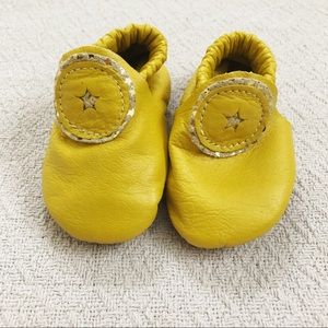 Softstar | Baby Buttercup Moccasins in Gold Yellow